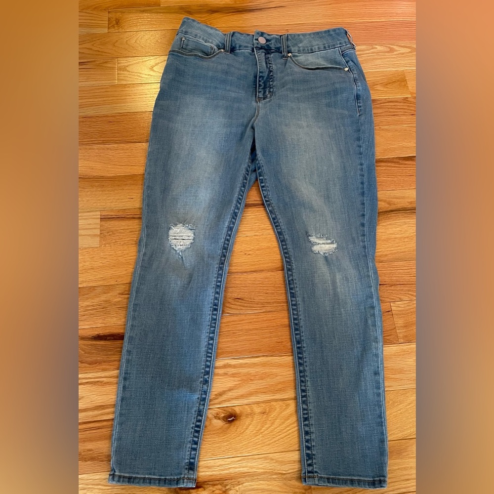 Seven7 Jeans Tummyless High Rise Skinny